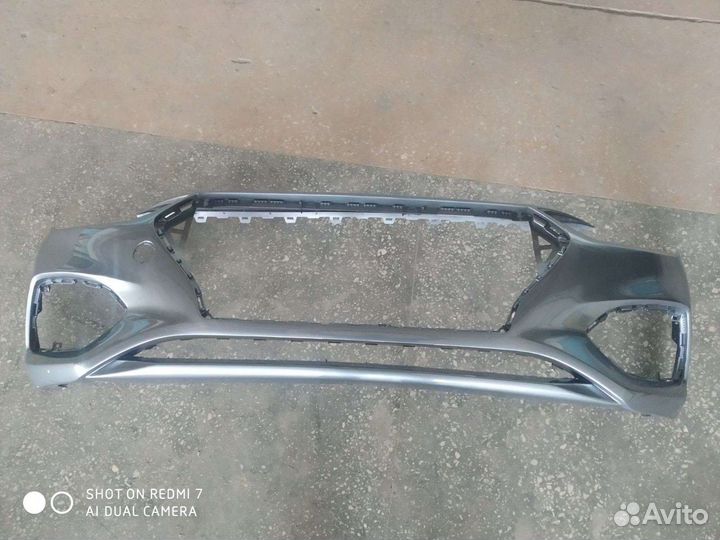 Бампер Хендай Солярис 17-20 г.в. новый,серый