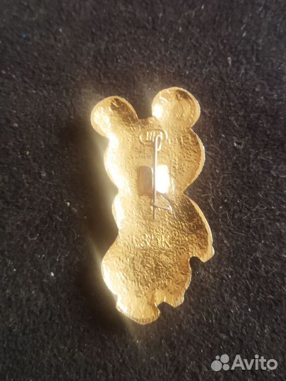 Значок СССР.Олимпийский мишка