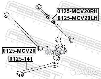 Рычаг toyota camry gracia MCV2#,SXV2# 1996.12-2