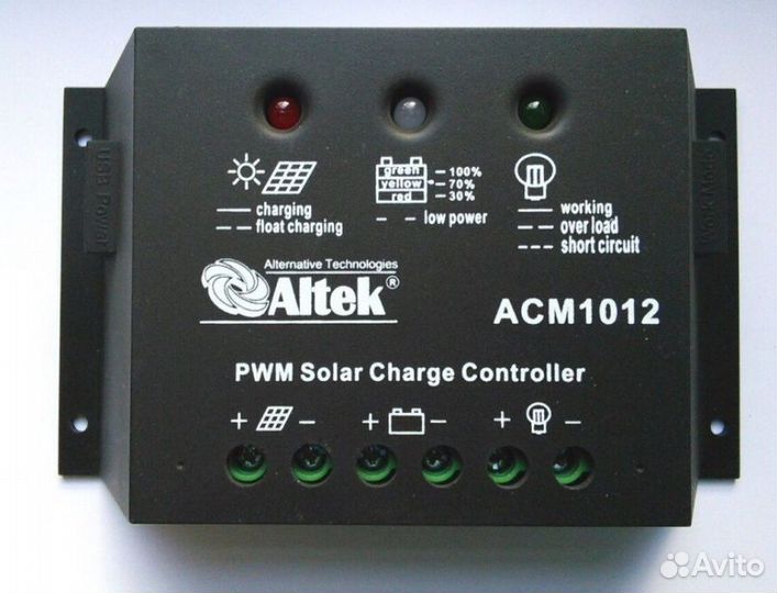 Контролёр заряда солнечных батарей