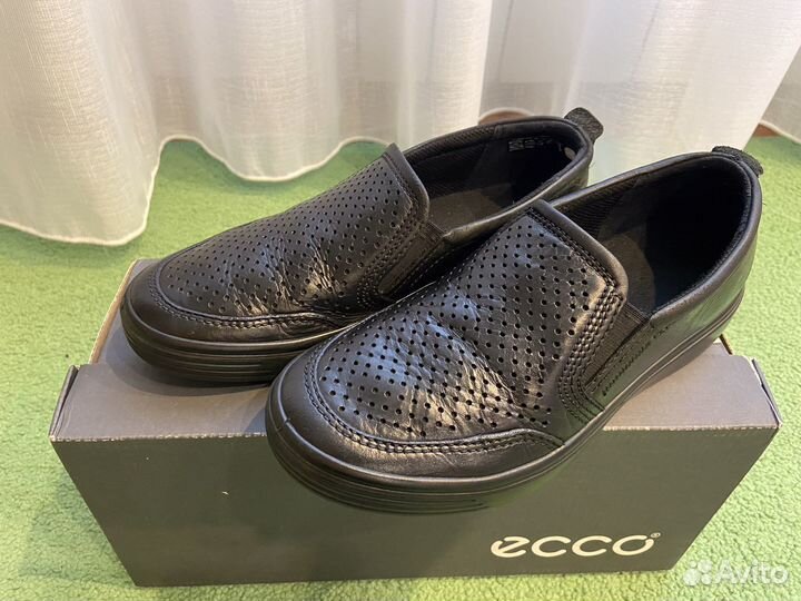 Туфли(слипоны) ecco