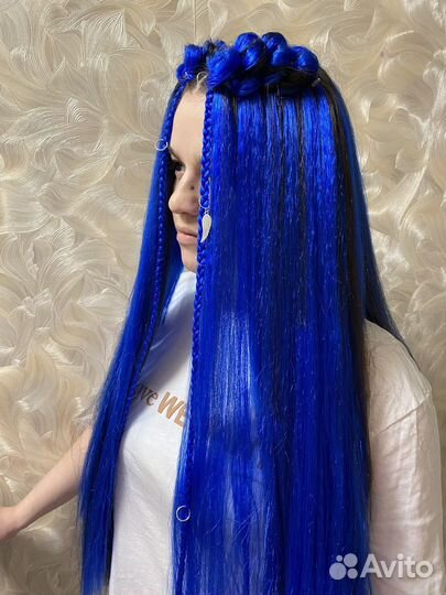 Плетение кос с канекалоном