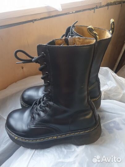 Ботинки женские высокие 37