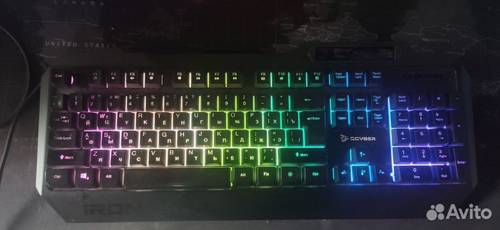 Клавиатура Qcyber Iron skill RGB