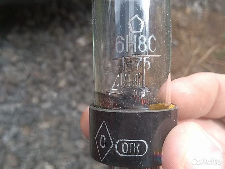 Радио лампа 6н8с