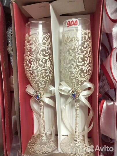Свадебные бокалы