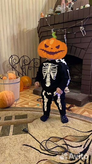 Костюм с скелетом