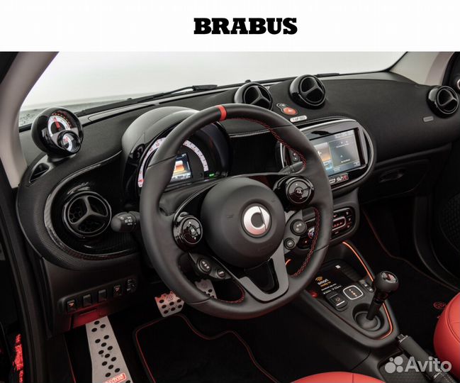 Накладки декор карбон SMART 451 Brabus