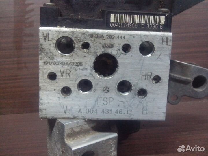 A0044314612 Эбу SBC ABS ESP Mercedes w220