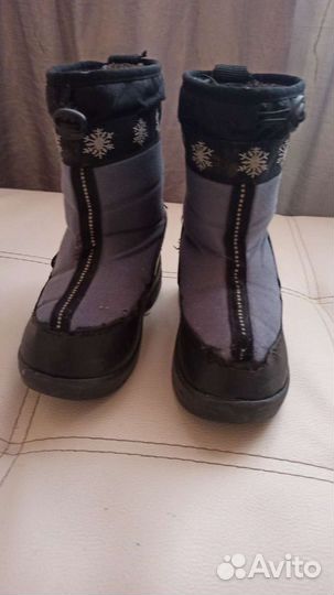 Утепленные сапожки