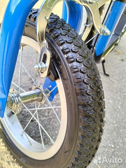 Самокат с надувными колесами