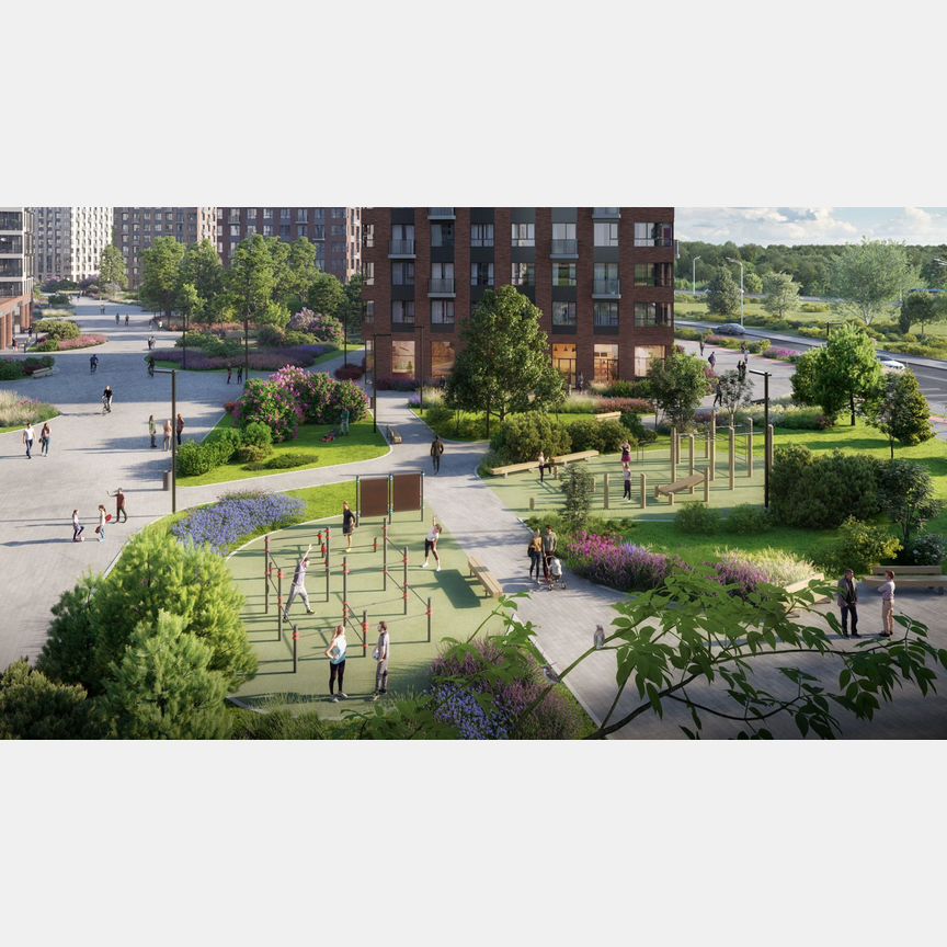 1-к. квартира, 35,8 м², 1/12 эт.