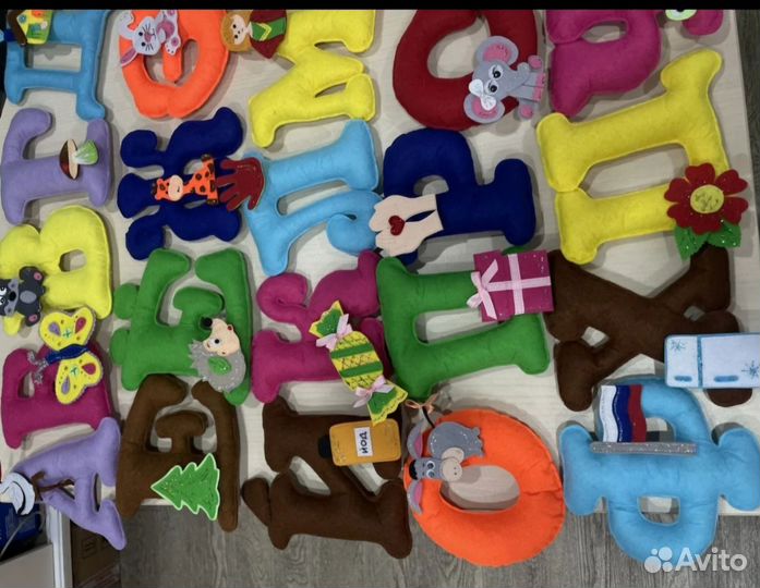 Алфавит из фетра