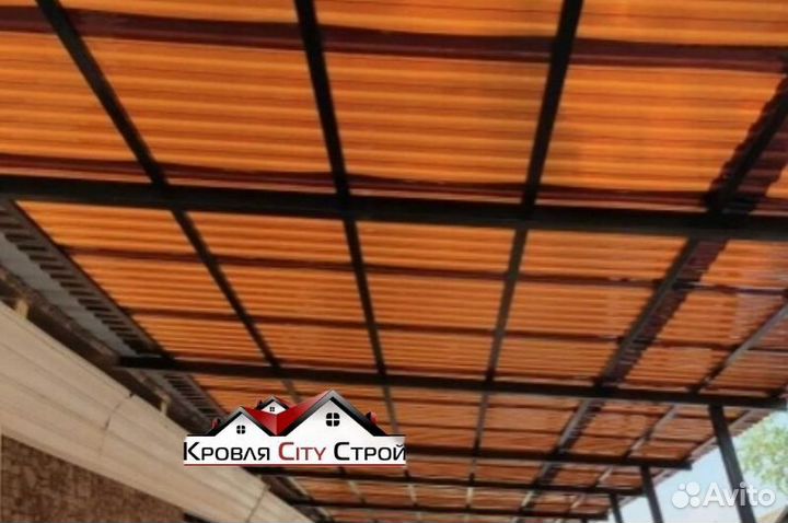 Профлист пэт пластиковый