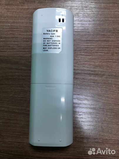 Пульт для кондиционера Electrolux yacifb (yacifbi)