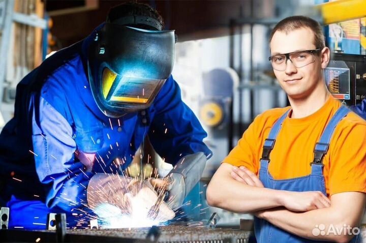 Работа вахтой. Сборщик - сварщик на завод