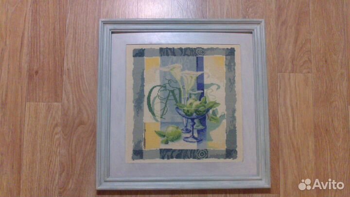 Картина вышитая крестиком