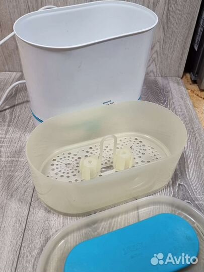 Стерилизатор philips avent + бутылочки
