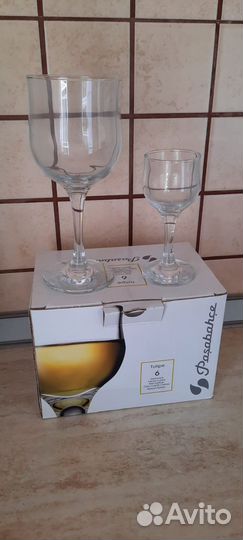 Бокалы и рюмки 6+6