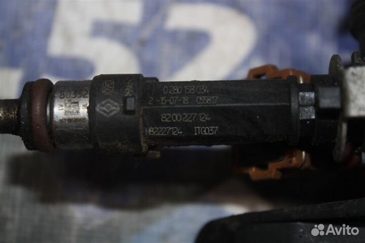 Форсунка топливная Рампа Рено Логан 2