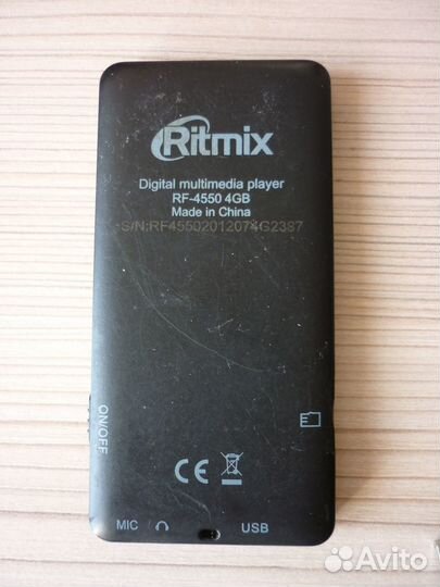 Mp3 плеер Ritmix RF-4550