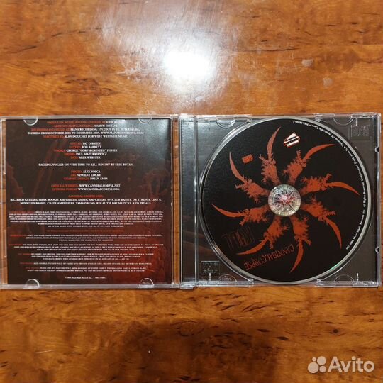 Cd Cannibal Corpse-Kill 2006 фирм