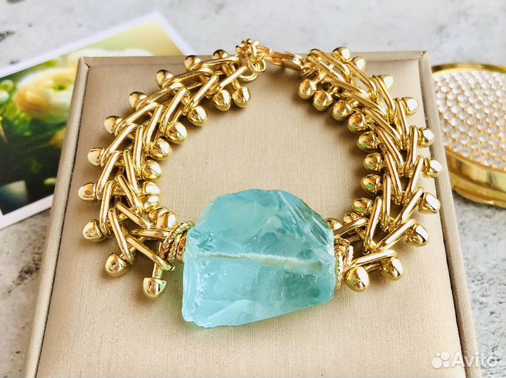 Браслет из натуральных камней браслет цепь