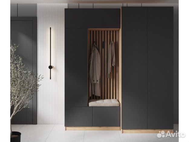 Прихожая высокая светлая 180см