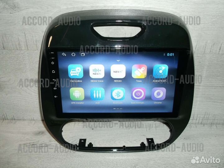 Магнитола Renault Kaptur Android GPS WiFi