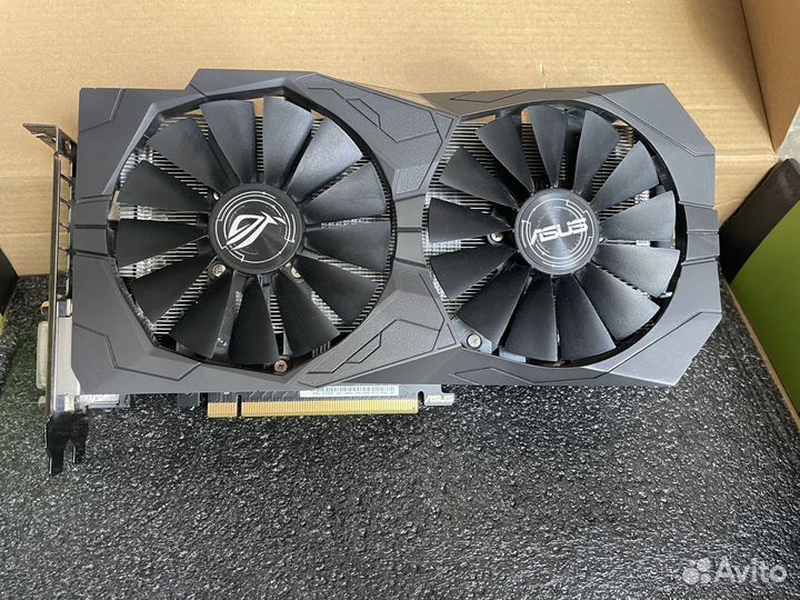 Видеокарта Asus ROG-strix GTX 1050 ti 4gb Gaming