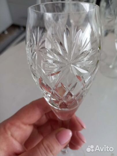 Хрустальные фужеры