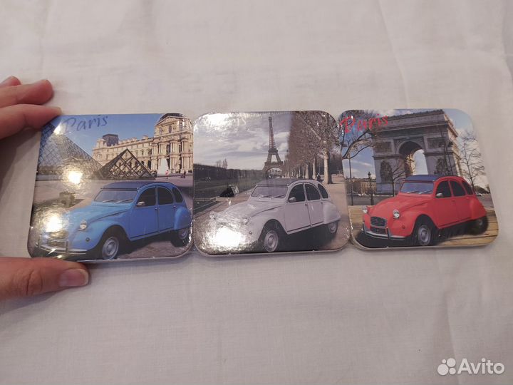 Новые подставки для стаканов в упаковке