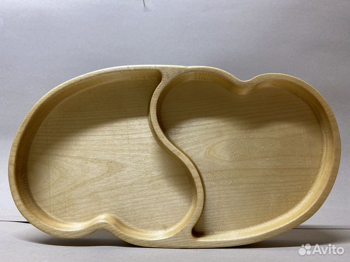 Менажница «Сердца» / цельное дерево