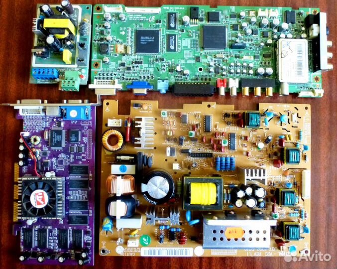 Блок питания и разнообразные платы