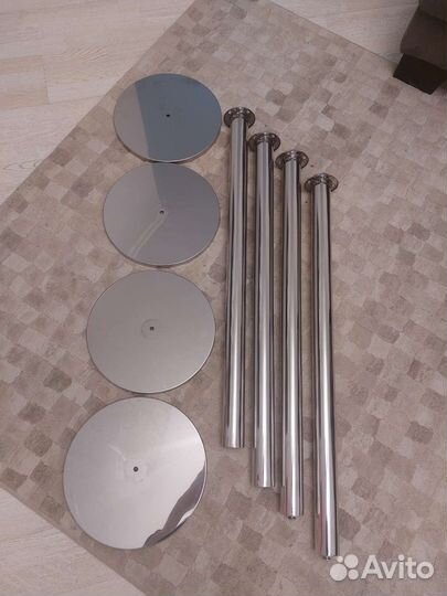 Стойки ограждения под канат