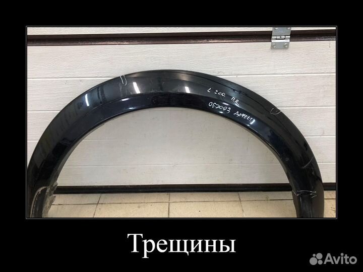 Накладка переднего крыла правого Mitsubishi L200