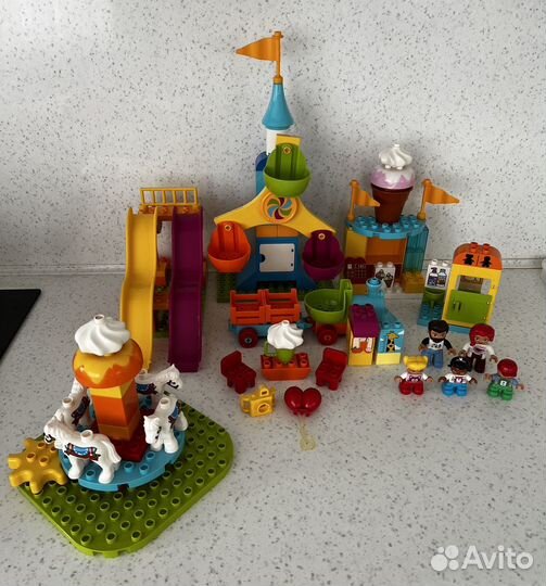 Lego duplo 10840 Большой парк аттракционов