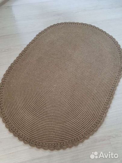Коврик из джута новый