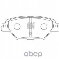 D3178 колодки дисковые передние Mazda CX-7 MZR