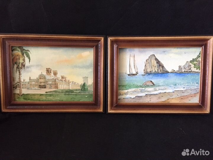 Картины mini акварель 1999 г