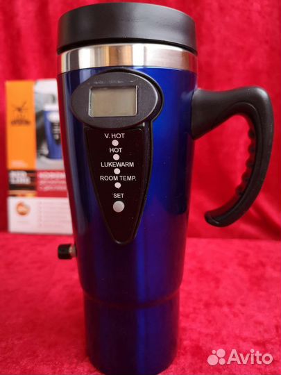 Кофеварка автомобильная expedition с дисплеем 5