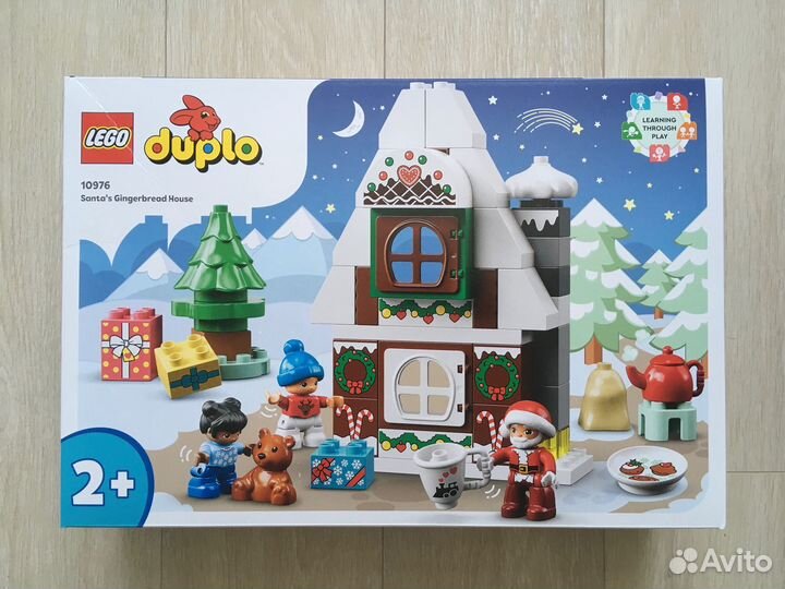 Lego Duplo 10976 Пряничный домик Деда Мороза