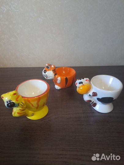 Керамические подставки под яйца