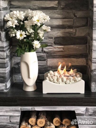 Настольный биокамин новый