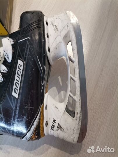 Хоккейные коньки bauer 33,5 размер