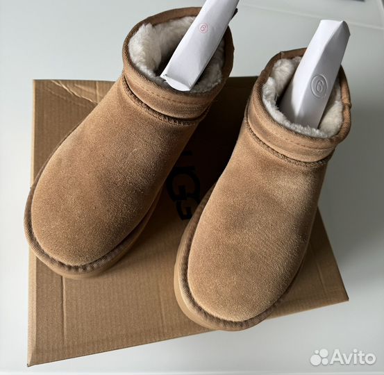 Ugg ultra mini platform chestnut оригинал