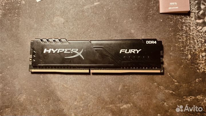 Оперативная память ddr4 hyperx fury 8gb
