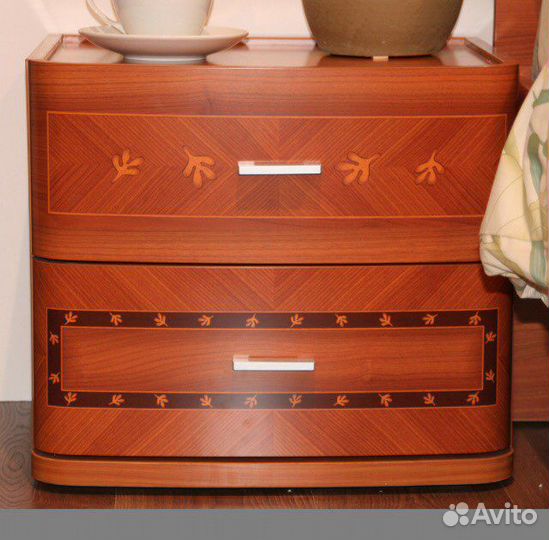 Кровать с тумбами Шатура