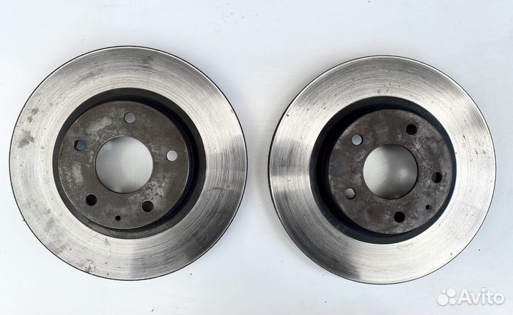 Полный комплект тормозных дисков mazda 6 gj 2014г