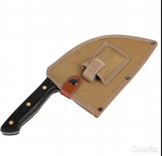 Сербский кованый нож с ножнами